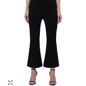 Hervé Léger The Ava Cropped Flare Leg Pants